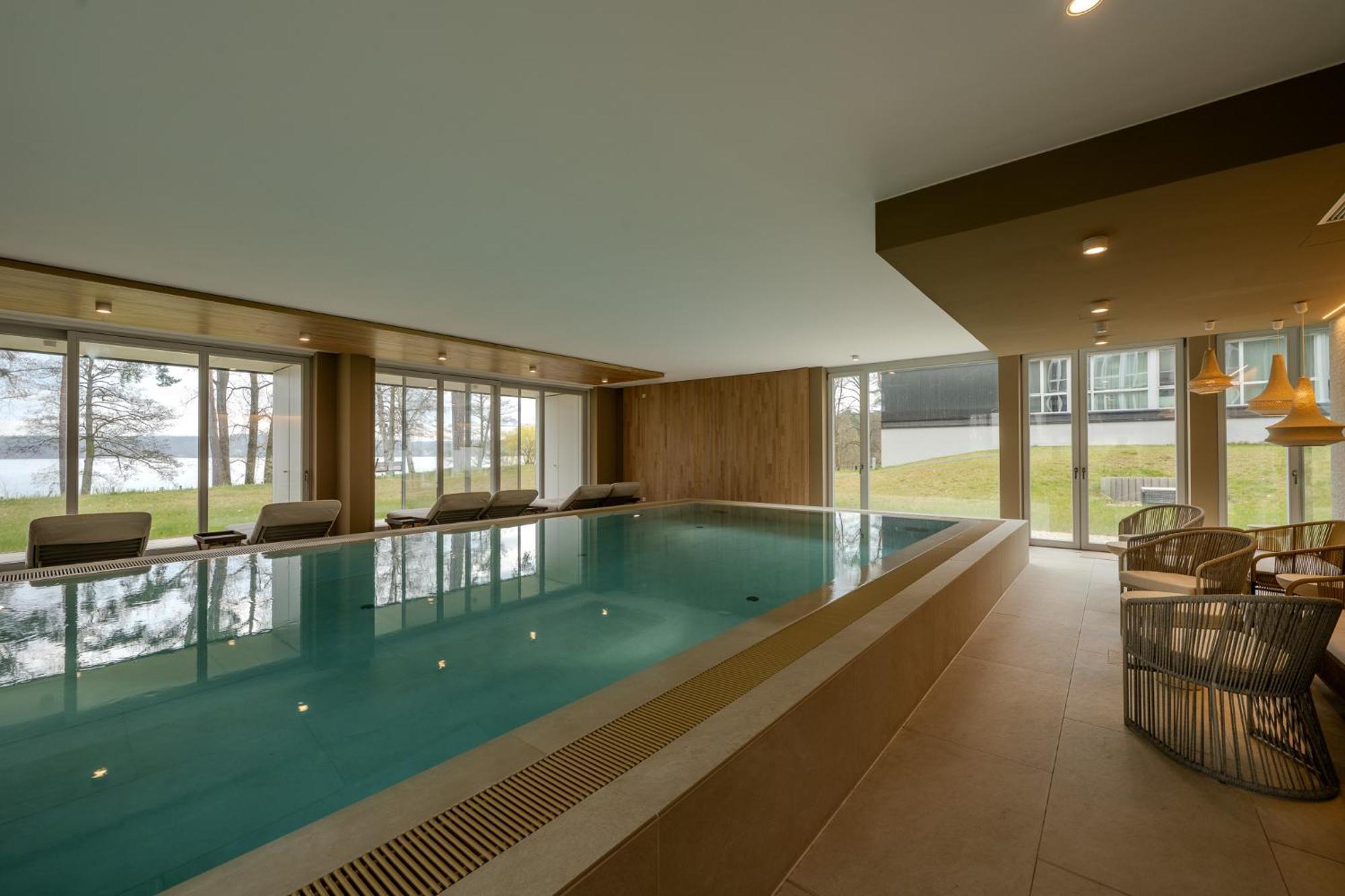 Marina Maisonette Seeblick Mit Pool Und Sauna Bad Saarow Exterior photo