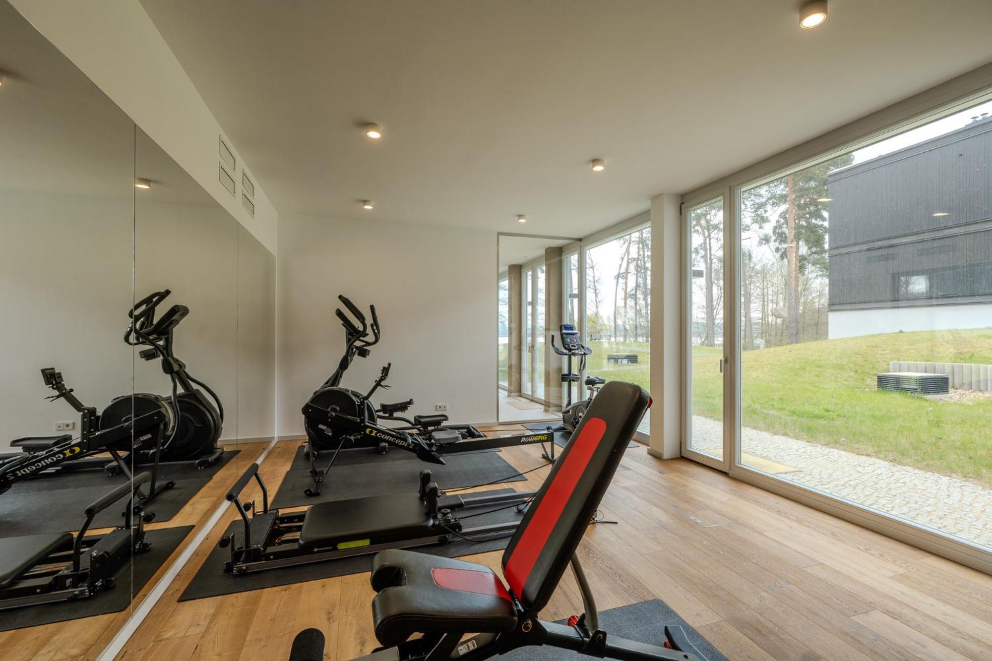 Marina Maisonette Seeblick Mit Pool Und Sauna Bad Saarow Exterior photo