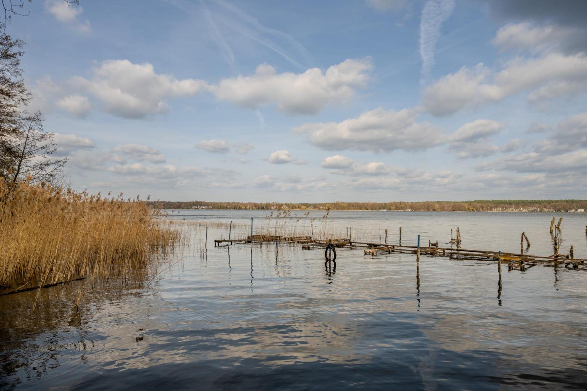 Marina Maisonette Seeblick Mit Pool Und Sauna Bad Saarow Exterior photo