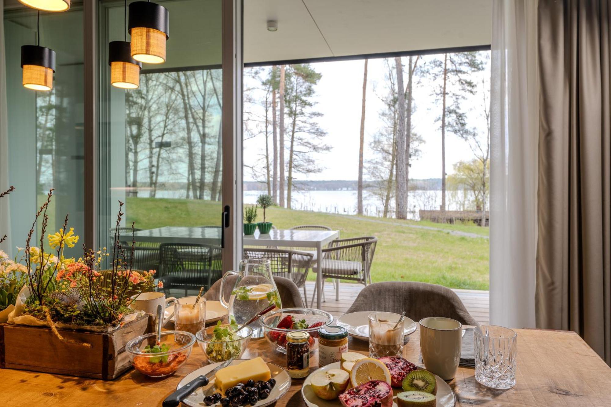Marina Maisonette Seeblick Mit Pool Und Sauna Bad Saarow Exterior photo