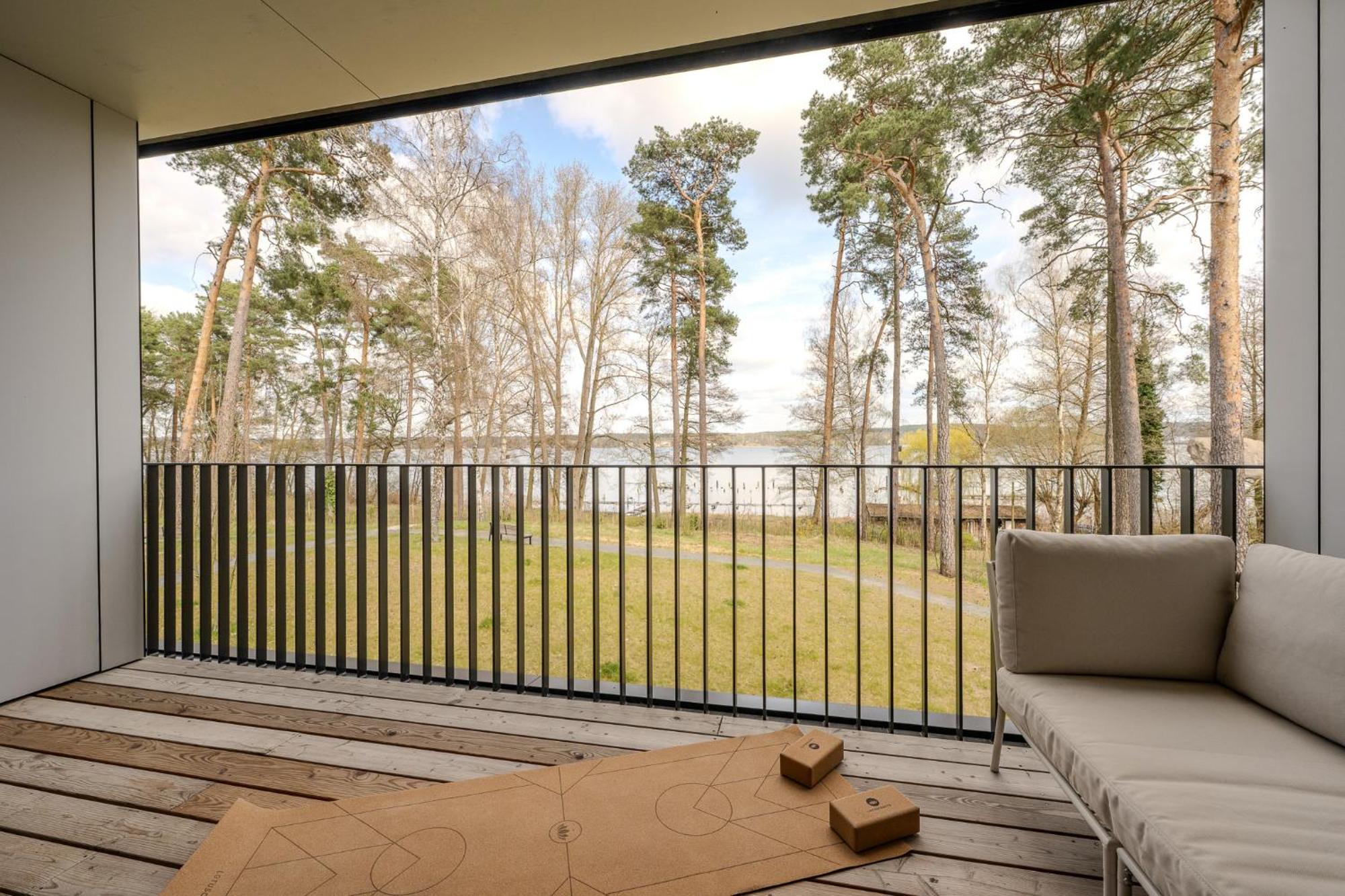 Marina Maisonette Seeblick Mit Pool Und Sauna Bad Saarow Exterior photo